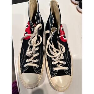 COMME des GARÇONS PLAY Black Converse